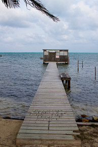 Private dock on Caye Caulker, Belize