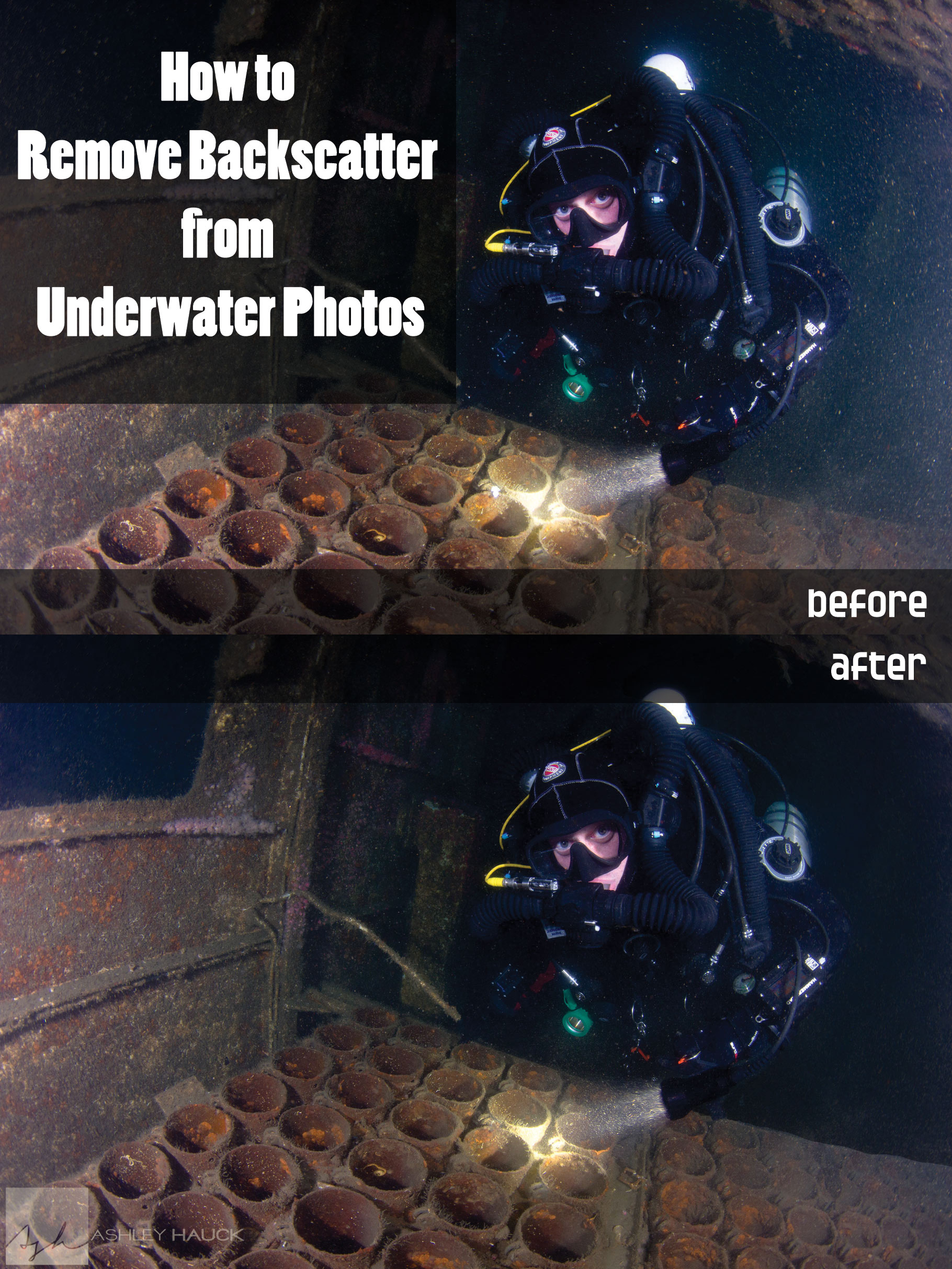How to Remove Backscatter: The Fastest Way to Improve Your Underwater Photos